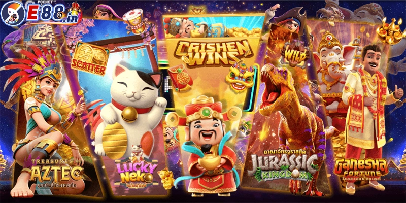 Top các trò chơi đang làm mưa làm gió tại các trang nhà cái của PG slot