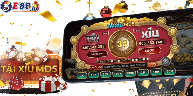 Cách chơi cơ bản của tài xỉu MD5