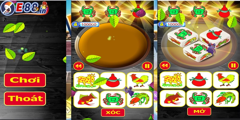 Luật chơi bầu cua online