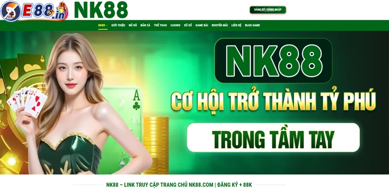 NK88 - Nhà cái bóng đá đỉnh chóp của thể thao giải trí